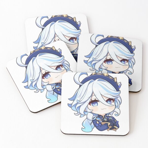 Item preview, Furina genshin impact｜furina genshin fanart ｜Decals Furina genshin ｜genshin impact furina Sticker designed and sold by CrispyToastYT.