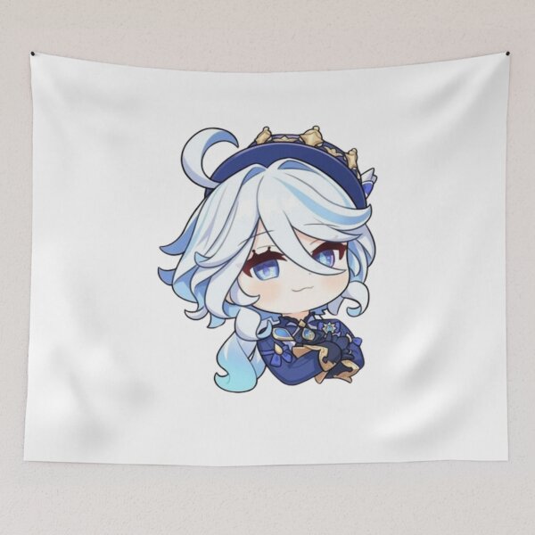 Item preview, Furina genshin impact｜furina genshin fanart ｜Decals Furina genshin ｜genshin impact furina Sticker designed and sold by CrispyToastYT.