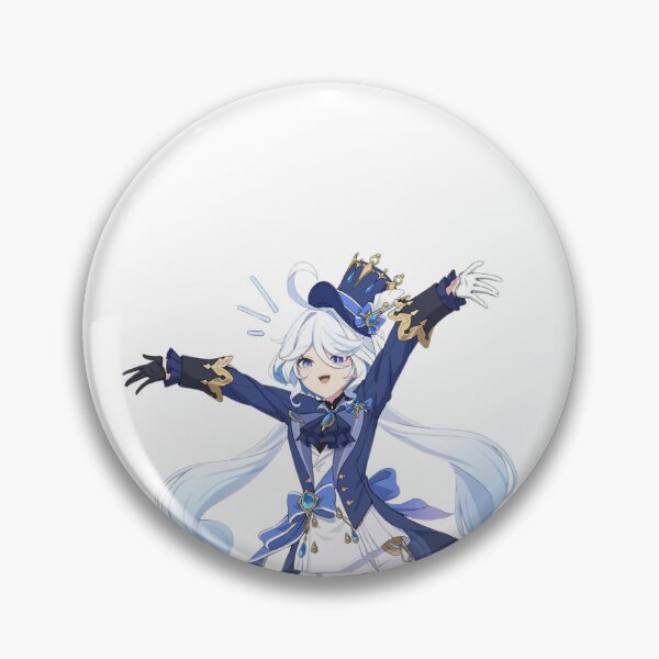 Item preview, Furina genshin impact｜furina genshin fanart ｜Decals Furina genshin ｜genshin impact furina Sticker designed and sold by CrispyToastYT.