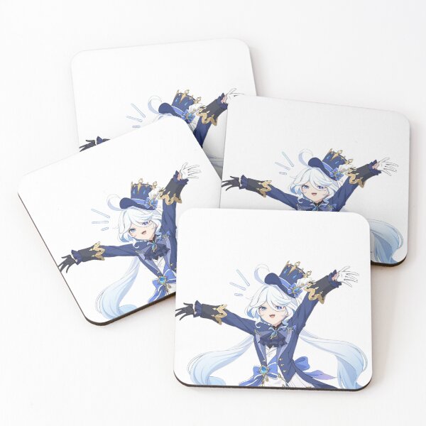 Item preview, Furina genshin impact｜furina genshin fanart ｜Decals Furina genshin ｜genshin impact furina Sticker designed and sold by CrispyToastYT.