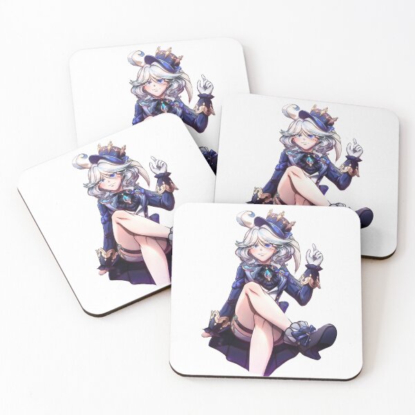 Item preview, Furina genshin impact｜furina genshin fanart ｜Decals Furina genshin ｜genshin impact furina Sticker designed and sold by CrispyToastYT.