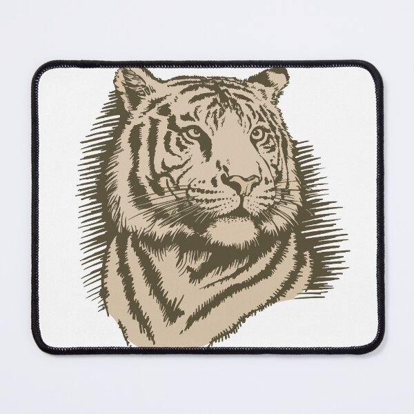 Item preview, Tiger Vintage Wildlife Sketch designed and sold by Rodri-Ortega.