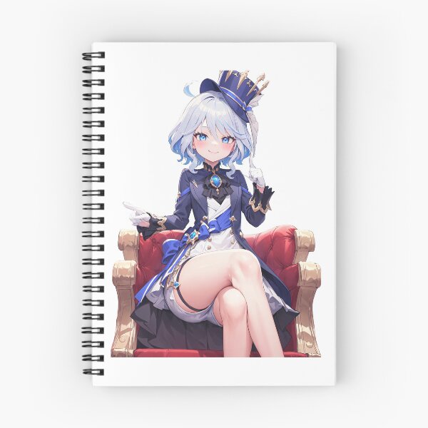 Artikelvorschau, Furina Genshin Impact | Furina Genshin Fanart | Aufkleber Furina Genshin | Genshin Impact Furina Aufkleber entworfen und verkauft von CrispyToastYT.