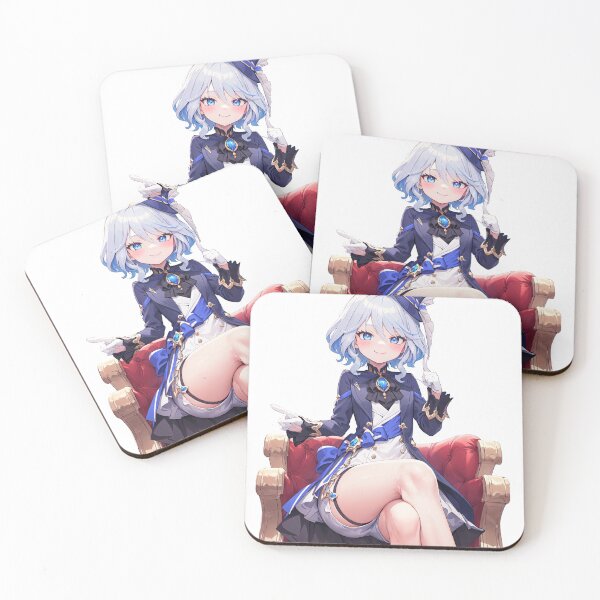 Item preview, Furina genshin impact｜furina genshin fanart ｜Decals Furina genshin ｜genshin impact furina Sticker designed and sold by CrispyToastYT.