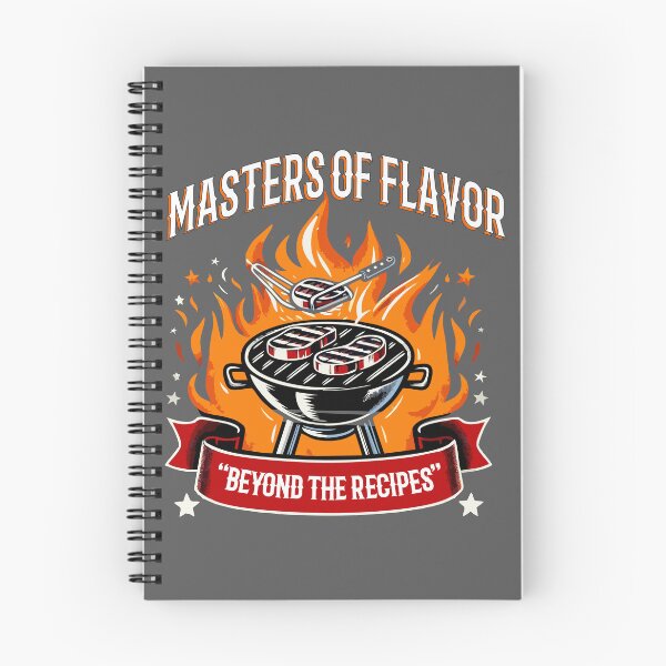 Item preview, Grill illustration with two sizzling steaks designed and sold by Mahilis.