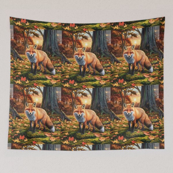 Artikelvorschau, Fuchs-Portrait. Herbstfuchs, Herbstfuchs, Vintage-Fuchs, Fuchs-Malerei, Peter Paul Rubens-Stil entworfen und verkauft von FoxVibes.
