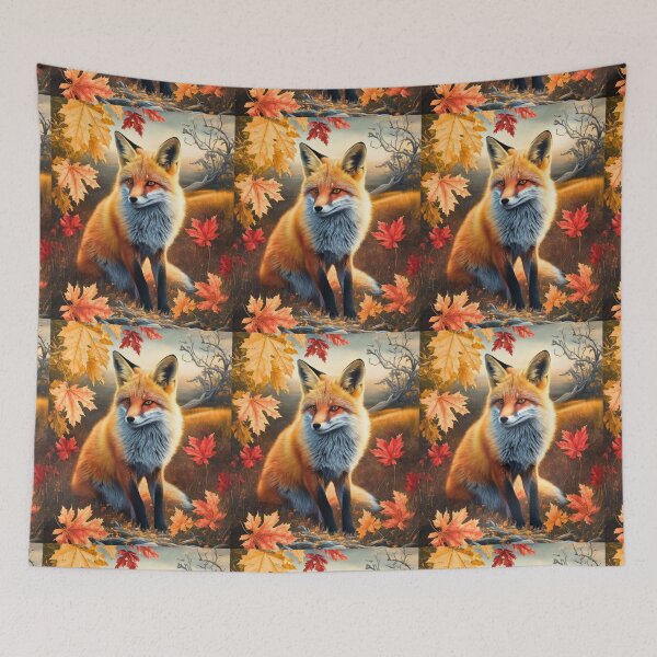 Artikelvorschau, Fuchs-Portrait. Herbstfuchs, Herbstfuchs, Vintage-Fuchs, Fuchs-Malerei, Peter Paul Rubens-Stil entworfen und verkauft von FoxVibes.