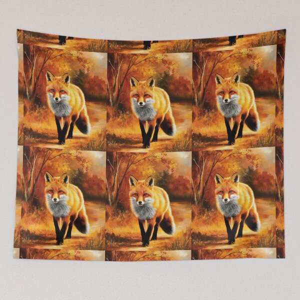 Artikelvorschau, Fuchs-Portrait. Herbstfuchs, Herbstfuchs, Vintage-Fuchs, Fuchs-Malerei, Peter Paul Rubens-Stil entworfen und verkauft von FoxVibes.