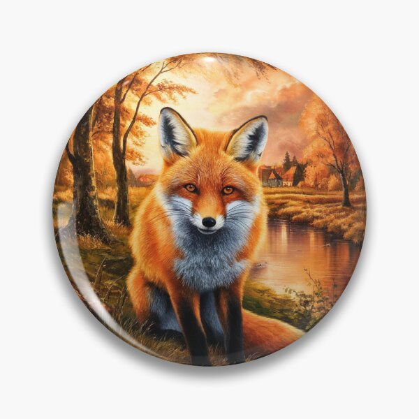 Artikelvorschau, Fuchs-Portrait. Herbstfuchs, Herbstfuchs, Vintage-Fuchs, Fuchs-Malerei, Peter Paul Rubens-Stil entworfen und verkauft von FoxVibes.