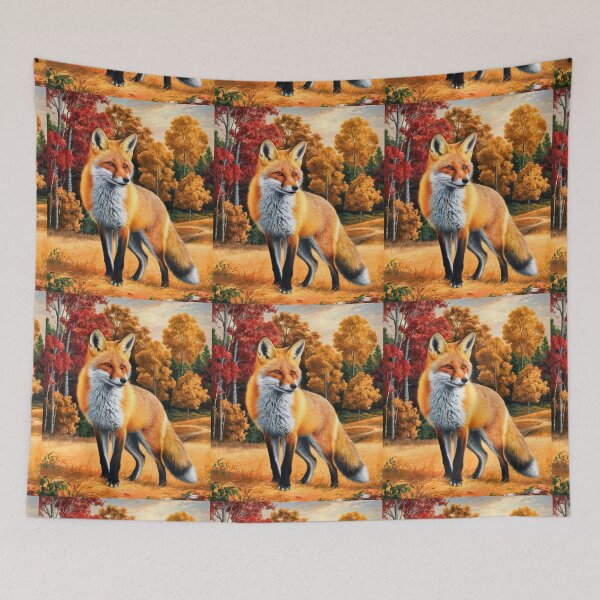 Artikelvorschau, Fuchs-Portrait. Herbstfuchs, Herbstfuchs, Vintage-Fuchs, Fuchs-Malerei, Peter Paul Rubens-Stil entworfen und verkauft von FoxVibes.