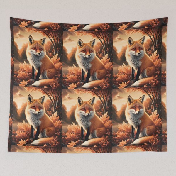 Artikelvorschau, Fuchs-Portrait. Herbstfuchs, Herbstfuchs, Vintage-Fuchs, Fuchs-Malerei, Peter Paul Rubens-Stil entworfen und verkauft von FoxVibes.