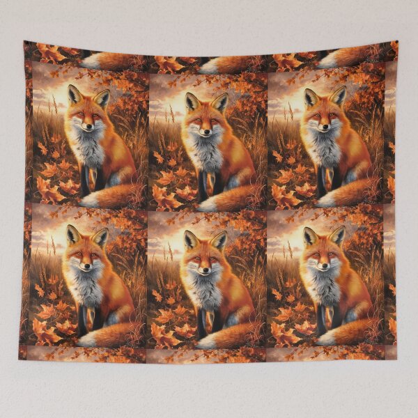 Artikelvorschau, Fuchs-Portrait. Herbstfuchs, Herbstfuchs, Vintage-Fuchs, Fuchs-Malerei, Peter Paul Rubens-Stil entworfen und verkauft von FoxVibes.