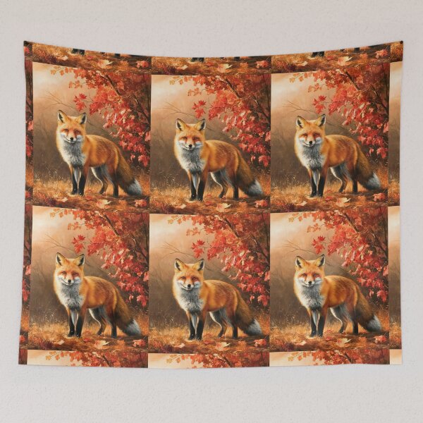 Artikelvorschau, Fuchs-Portrait. Herbstfuchs, Herbstfuchs, Vintage-Fuchs, Fuchs-Malerei, Peter Paul Rubens-Stil entworfen und verkauft von FoxVibes.