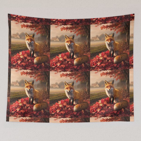 Artikelvorschau, Fuchs-Portrait. Herbstfuchs, Herbstfuchs, Vintage-Fuchs, Fuchs-Malerei, Peter Paul Rubens-Stil entworfen und verkauft von FoxVibes.