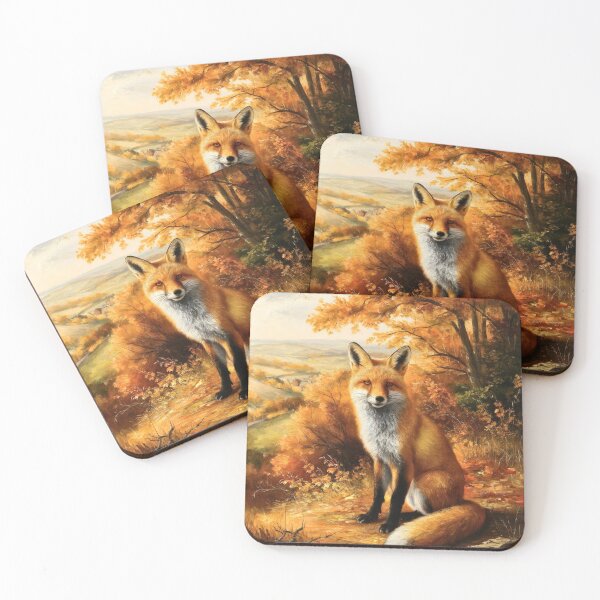 Artikelvorschau, Fuchs-Portrait. Herbstfuchs, Herbstfuchs, Vintage-Fuchs, Fuchs-Malerei, Peter Paul Rubens-Stil entworfen und verkauft von FoxVibes.