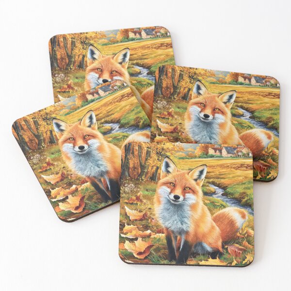 Artikelvorschau, Fuchs-Portrait. Herbstfuchs, Herbstfuchs, Vintage-Fuchs, Fuchs-Malerei, Peter Paul Rubens-Stil entworfen und verkauft von FoxVibes.