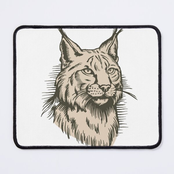 Item preview, Lynx Vintage Wildlife Sketch designed and sold by Rodri-Ortega.