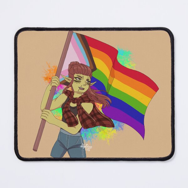 Item preview, Lae'zel Pride Art Progressive Flag! designed and sold by ASweetLoveSong.