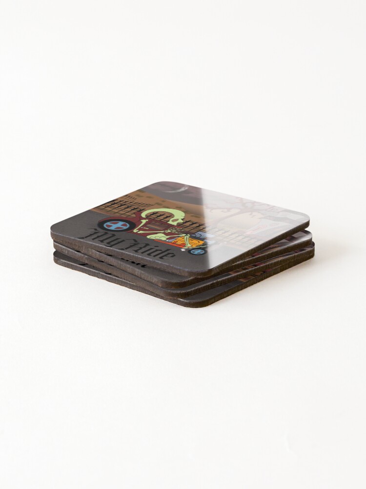 Thumbnail 4 of 5, Coasters (Set of 4), My Ride Gothic Style designed and sold by Calimon.