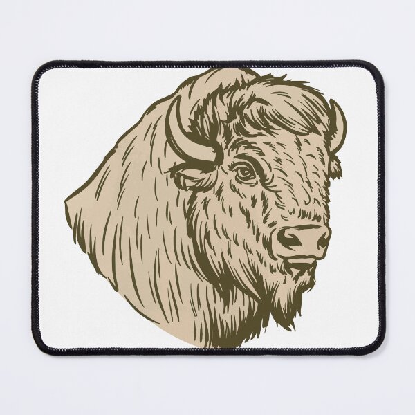 Item preview, Bison Vintage Wildlife Sketch designed and sold by Rodri-Ortega.