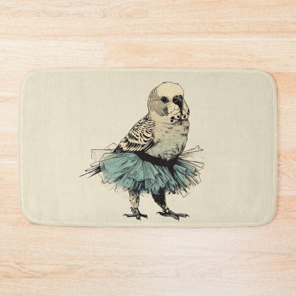 Item preview, Charming Budgie Ballet designed and sold by Stillness store.
