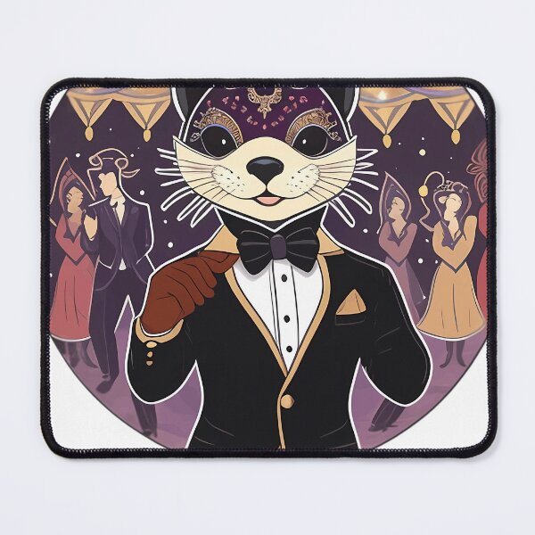 Item preview, Otters Midnight Masquerade Ball designed and sold by Emissaries-Joy.