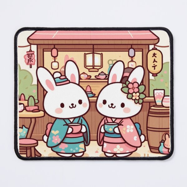 Item preview, Bunny Rabbit Tea Party 3  designed and sold by ClearNight.
