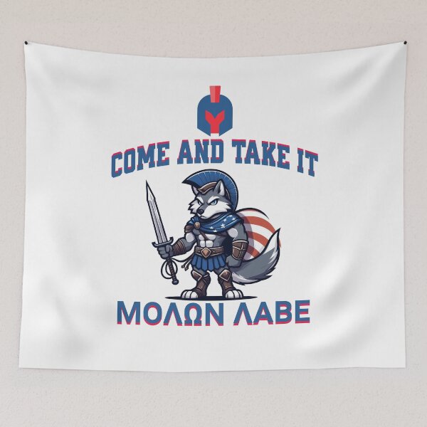Item preview, patriot spartan Wolf designed and sold by LemuellTrends.