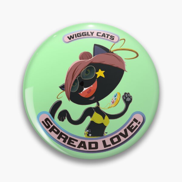 Item preview, Spread Love! - Wiggly Cats designed and sold by We-are-Cats.