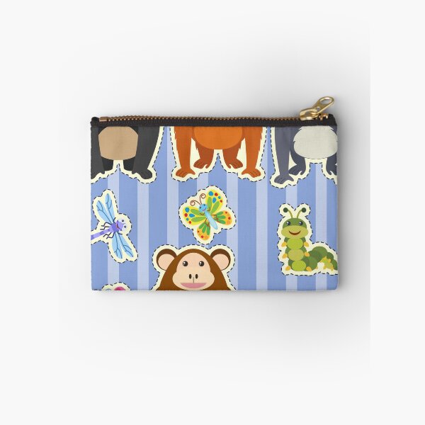 Item preview, Monkey Mischief: Sticker Design with Different Types of Monkeys" designed and sold by hjian8219.