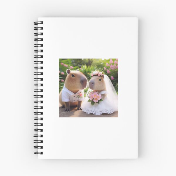 Item preview, Capybara's wedding2-1 designed and sold by Capybara Art Lover.