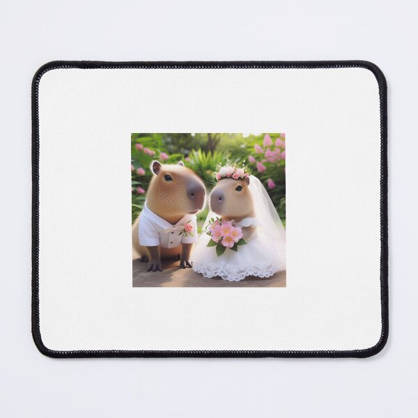 Item preview, Capybara's wedding2-1 designed and sold by Capybara Art Lover.