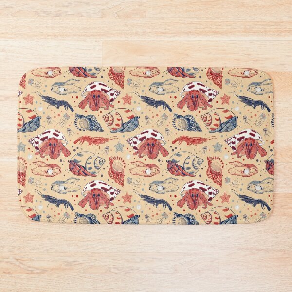 Item preview, Crustacean Core in Vintage Nautical Colours designed and sold by millymakes.