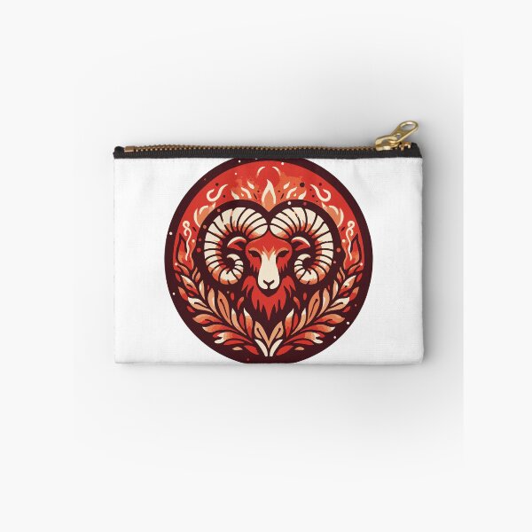 Item preview, Aries Zodiac Circular Design - Flat Style designed and sold by AstroJosh.