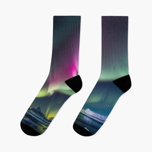 Item preview, Antarctic Aurora: Spectacular Lights Dance Over Icy Waters designed and sold by EnchantedVista.