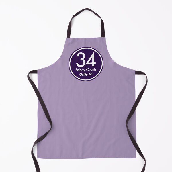 Item preview, tRump Guilty - 34 felony counts - Guilty AF (purple) designed and sold by Thelittlelord.