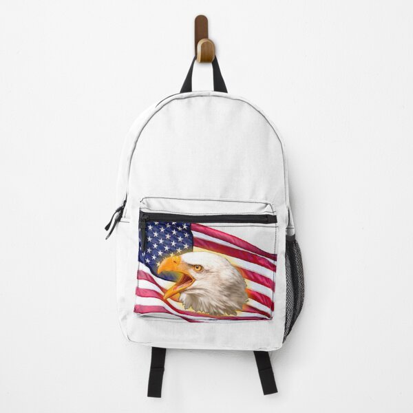 Item preview, us flag flying eagle designed and sold by LaughingProf.
