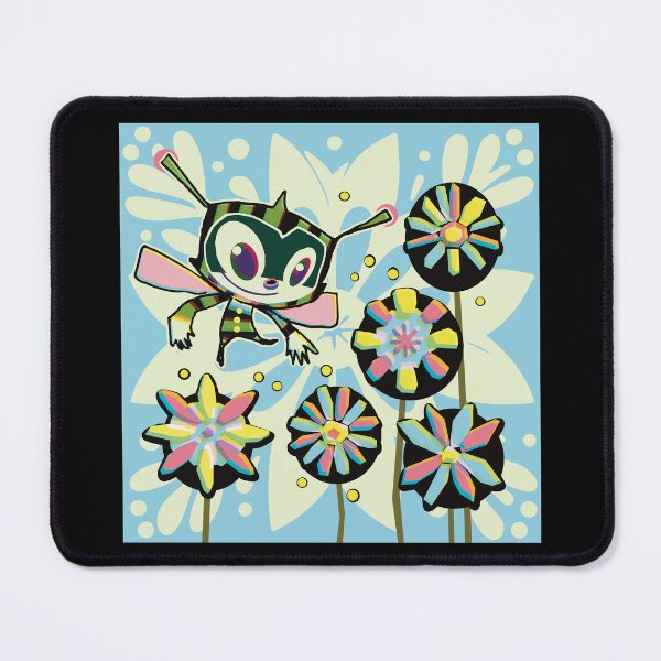 Item preview, Bee in Green with Candy Flowers designed and sold by Rickybrook.