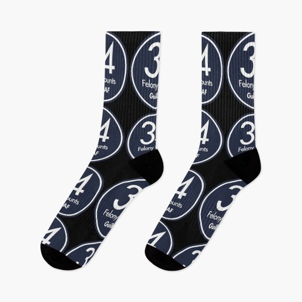 Item preview, tRump Guilty - 34 felony counts - Guilty AF (dark blue) designed and sold by Thelittlelord.