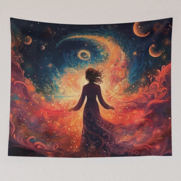 Item preview, Caught In A Cosmic Whirlwind 01 designed and sold by NeoNebulaArt.