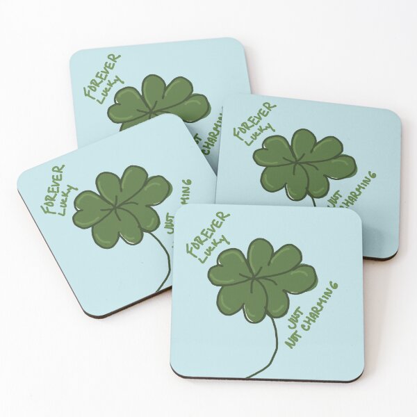 Item preview, Forever lucky just not charming designed and sold by Byrne&Bramble.