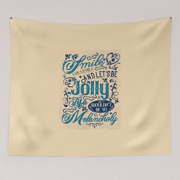 Item preview, Smile for a While and Let’s be Jolly designed and sold by OctGaveAParty.