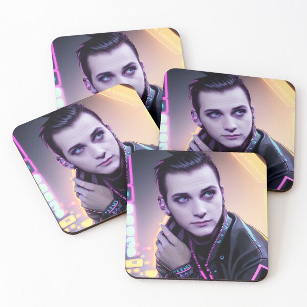 Item preview, Dave Vanian - The Damned - Cyberpunk Art designed and sold by ShopFanGirl.