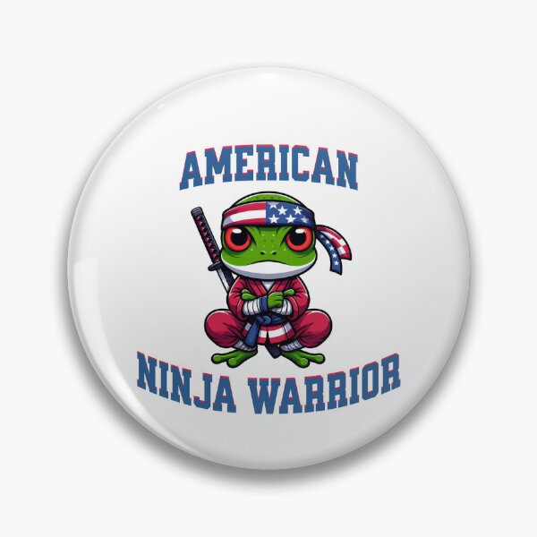 Item preview, american ninja warrior Frog designed and sold by LemuellTrends.
