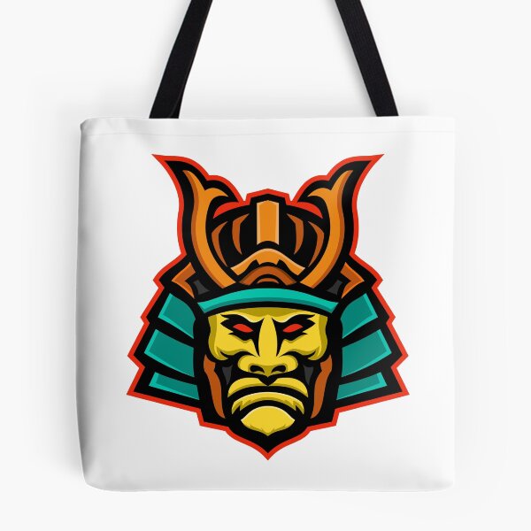 Item preview, Samurai Warrior Head Mascot designed and sold by patrimonio.