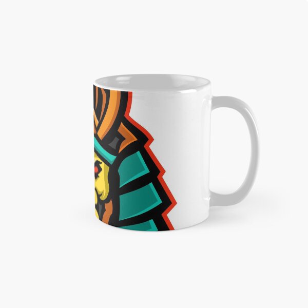 Item preview, Samurai Warrior Head Mascot designed and sold by patrimonio.