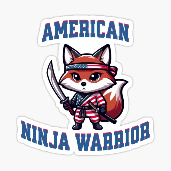 Item preview, american ninja warrior Fox designed and sold by LemuellTrends.