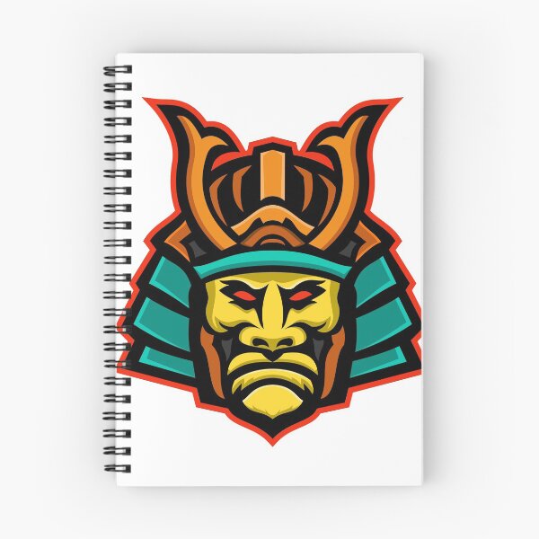 Item preview, Samurai Warrior Head Mascot designed and sold by patrimonio.