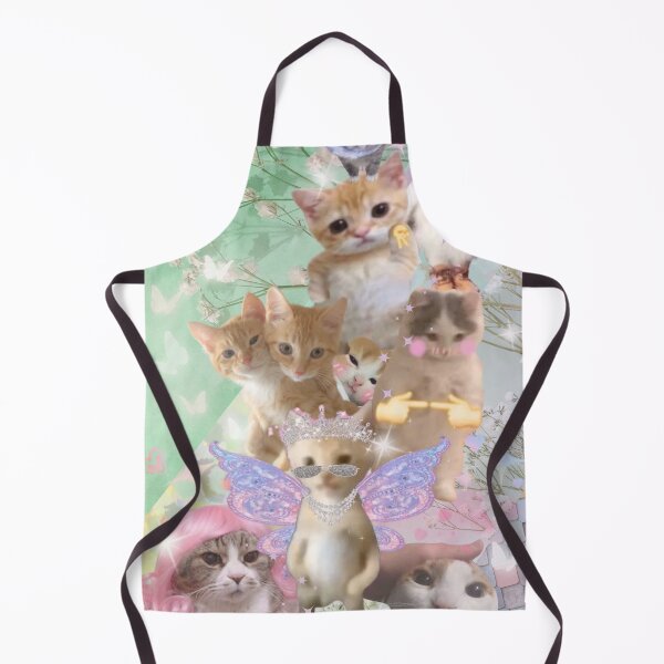 Item preview, cutie pie cat collage designed and sold by muddycatpaws.