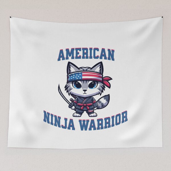 Item preview, american ninja warrior Lynx designed and sold by LemuellTrends.